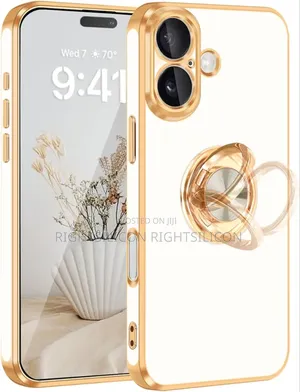 Usa Fingic for iPhone 16 Case[With 360°Rotatable Ring