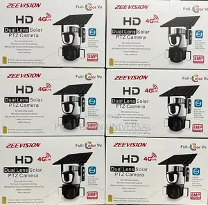 Solar Camera PTZ Sd90 Ubox Dual Lens It Come With Free Sim