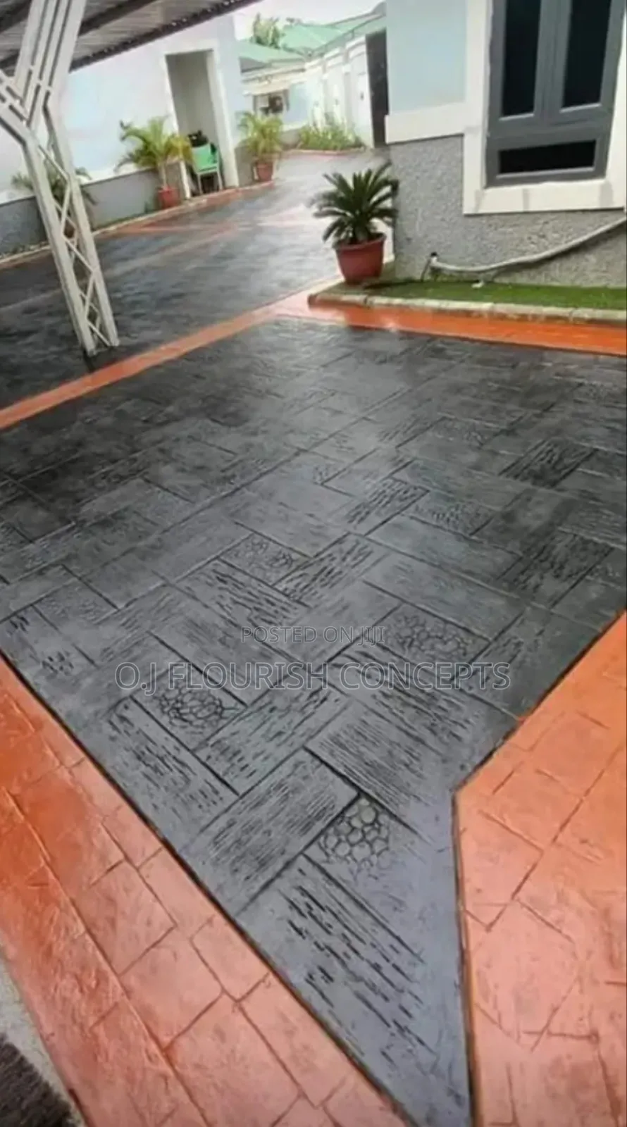 First Rate Stamped Concrete Flooring