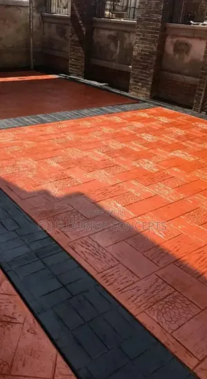 Master in Stamped Concrete Flooring