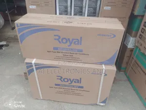 Royal Air Conditioner 1.5hp Inverter White Color.