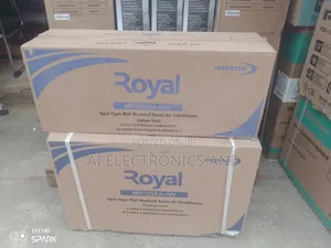 Royal Air Conditioner 1.5hp Inverter White Color.