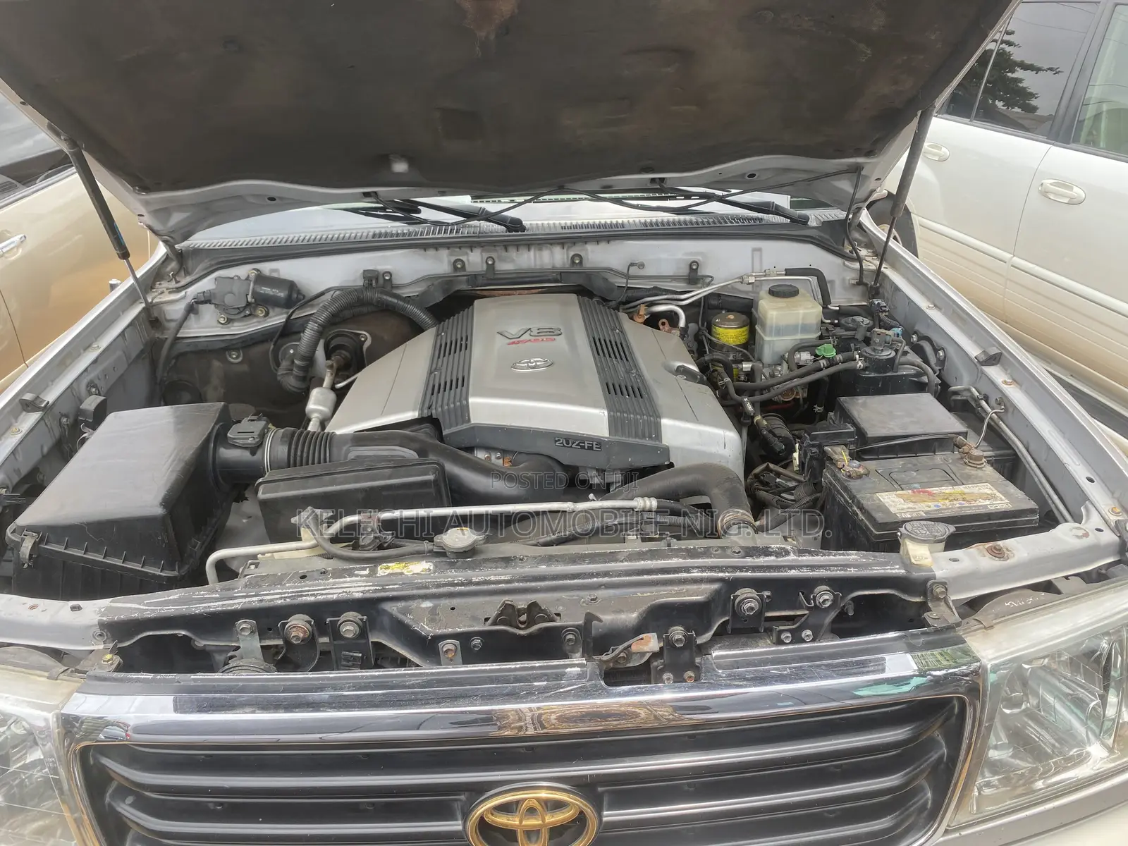 Toyota Land Cruiser 2003 Silver