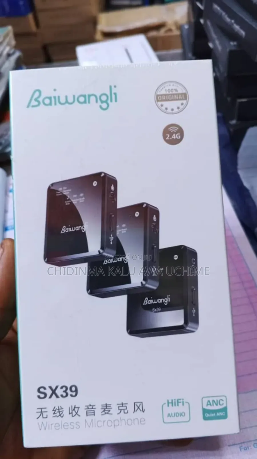 Wireless Microphone
Sx39