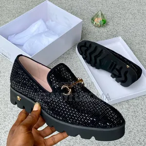 Exclusive Luxury Black Designer Shoe