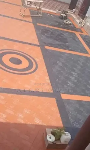 Real Stamped Concrete Flooring