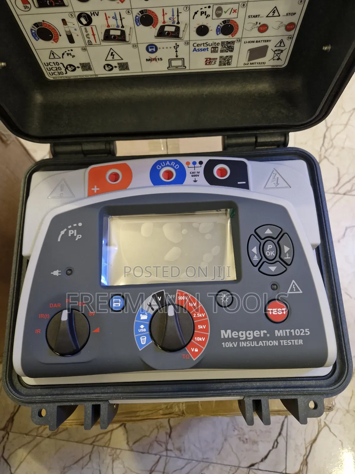 Megger Mit1025 10kv Insulation Tester