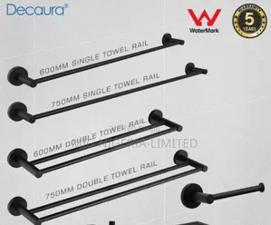 Black Single Towel Rail Bathroom,Toilet Hanger