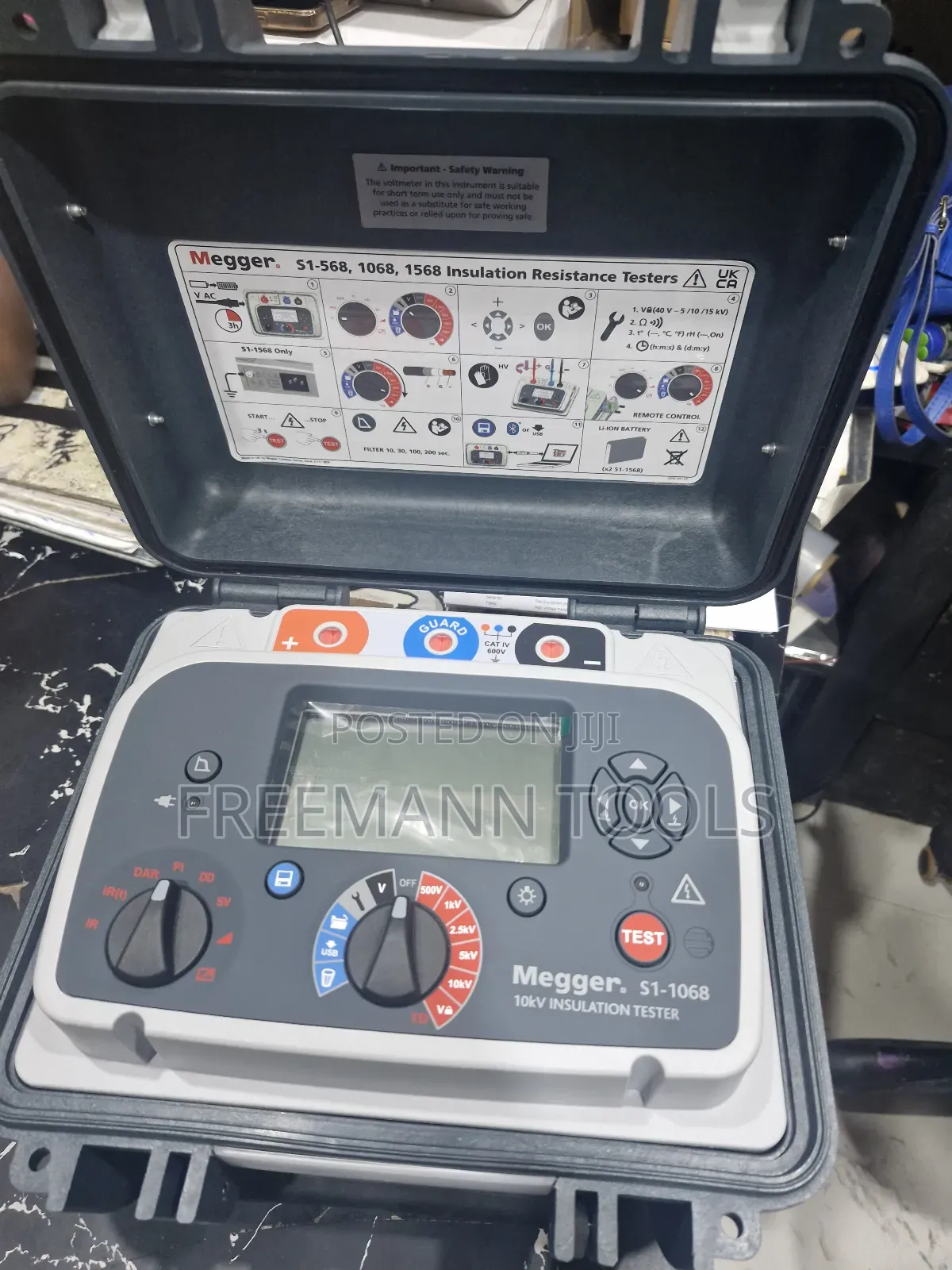 Megger S1-1068 10kv Insulation Resistance Tester