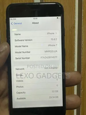Apple iPhone 7 32 GB Black