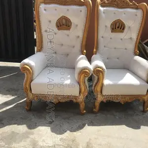 Bride and Groom Royal Chairs for Sales/ Rentals