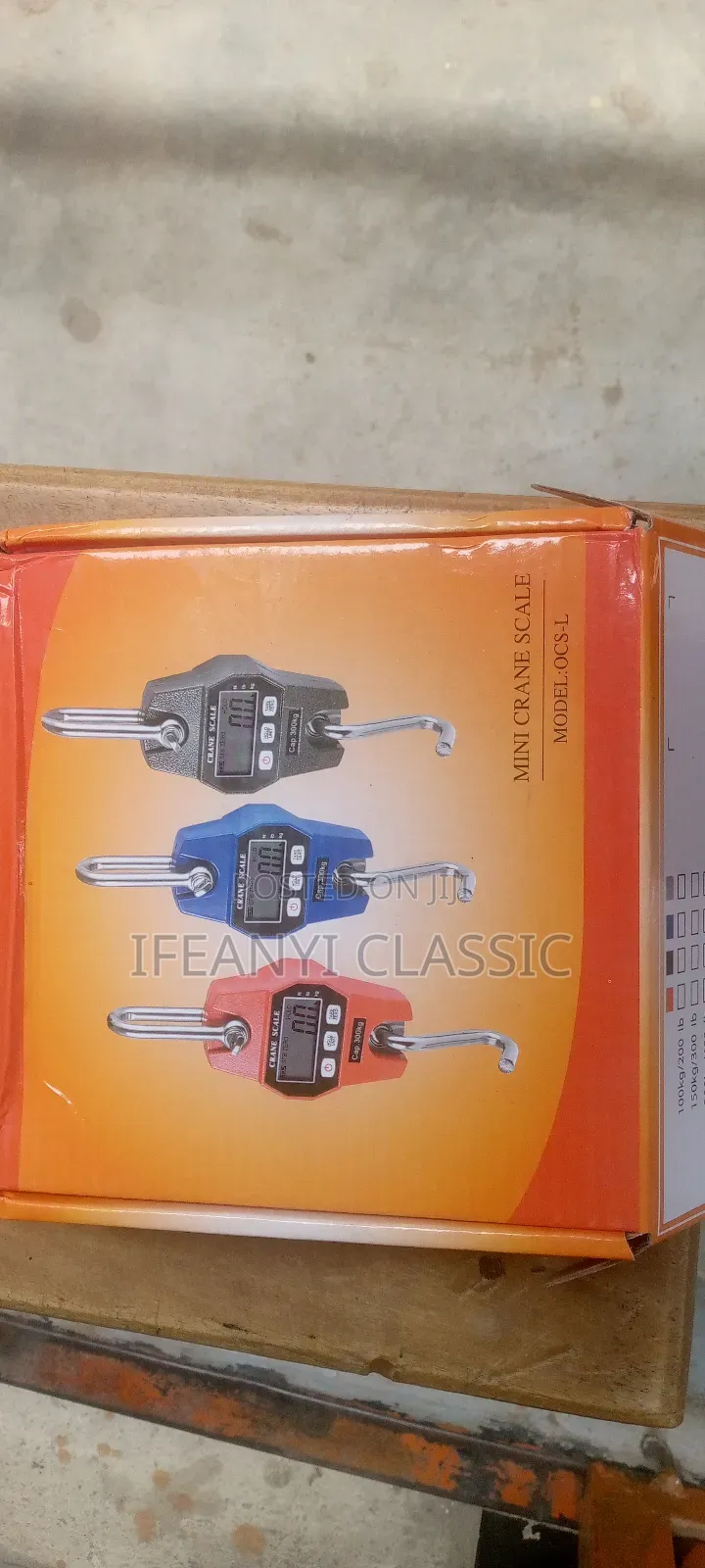Mini Digital Crane Scale 300 Kg