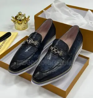 Exclusive Louis Vuitton Blue Color Shoe