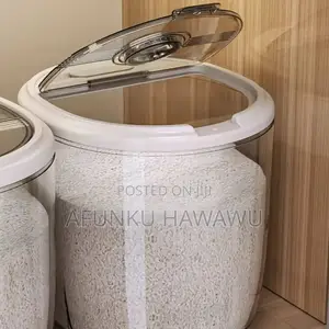 30kg Thick Acrylic Rice Container