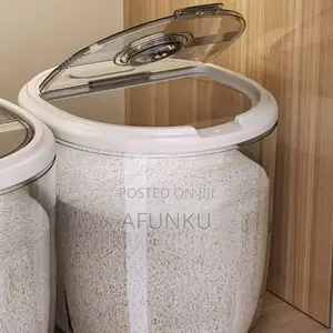 30kg Thick Acrylic Rice Container