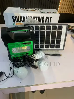 Chargeable Solar Light Kit+ Mp3 Player,Bulb Light,5v Charger