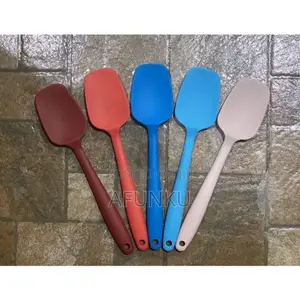 Heat Resistance Silicon Spatula Spoon Colour Varies