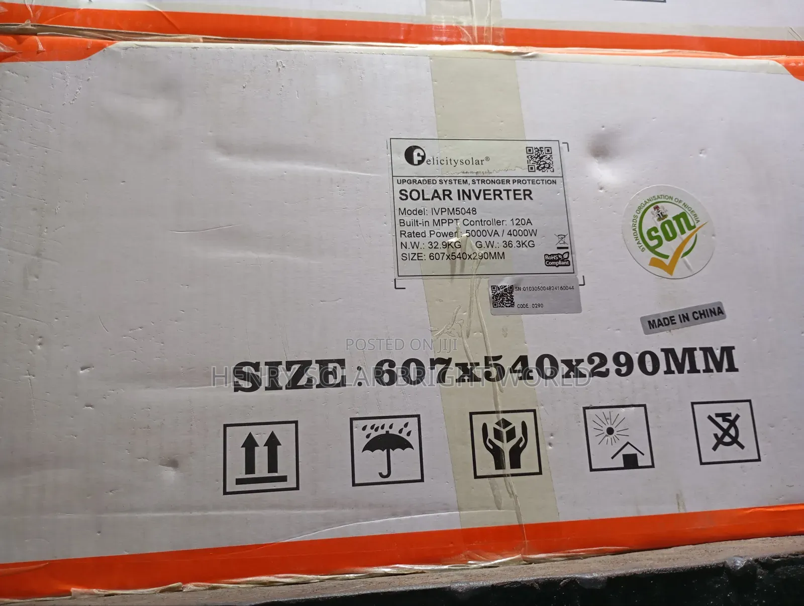 Felicity 5kva 48v Transformer Based Hibrid
