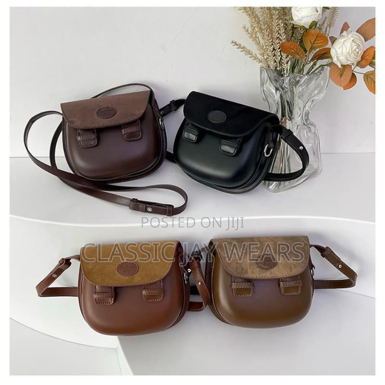 Real Leather Portable Unique Cross Bag