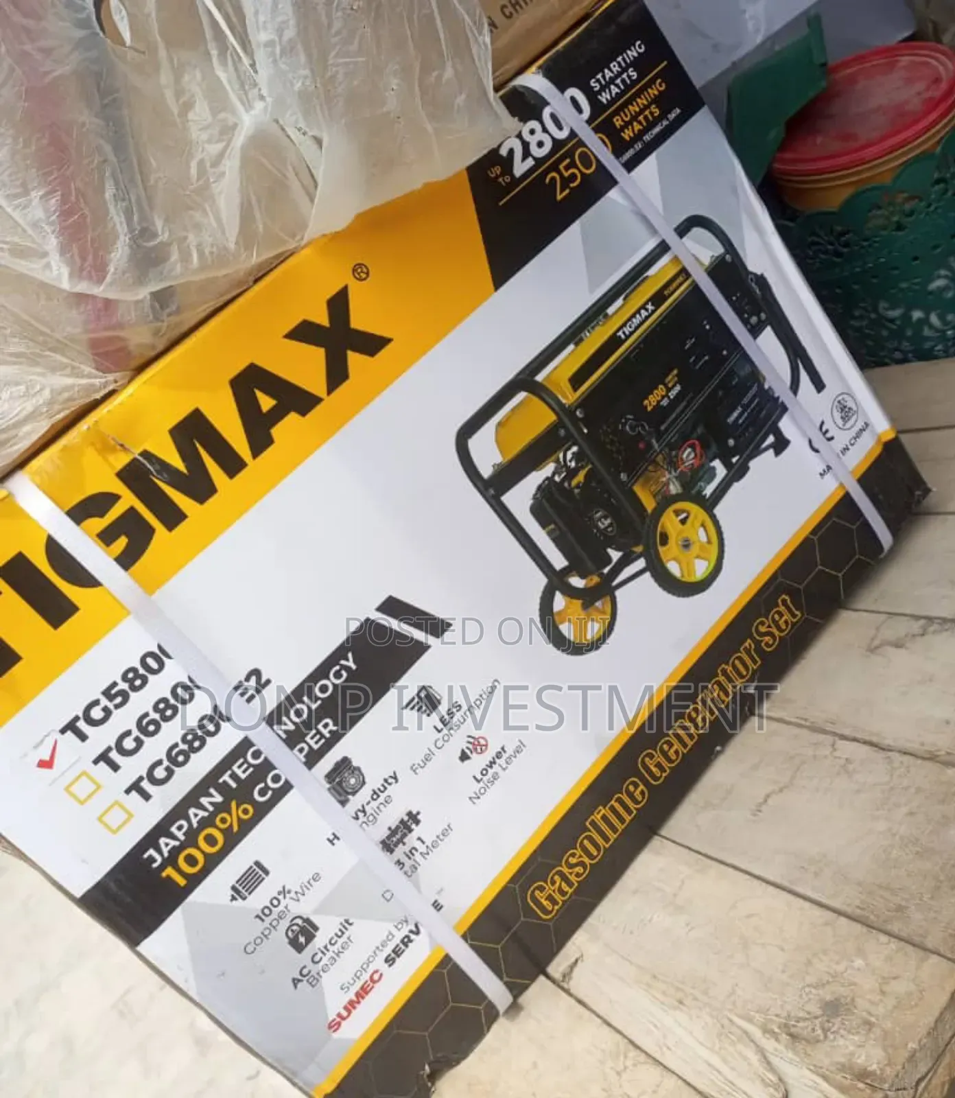 Tigmax Generator 2.8kva