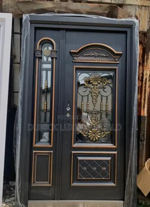 4ft French Security Entrance Glass Door
