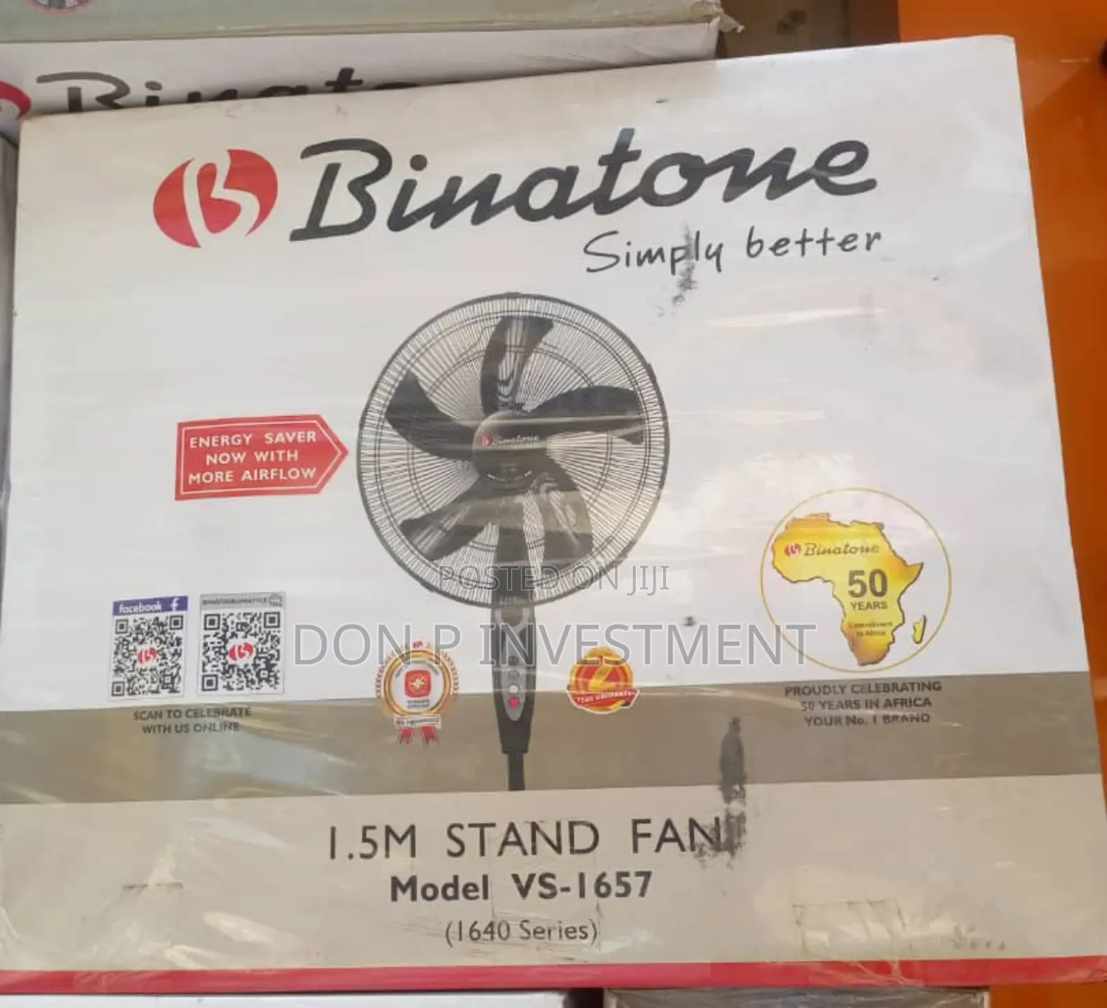 Binatone Standing Fan vs-1657
