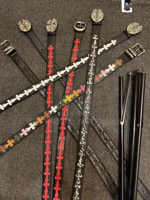 Chrome Hearts Leather Belt