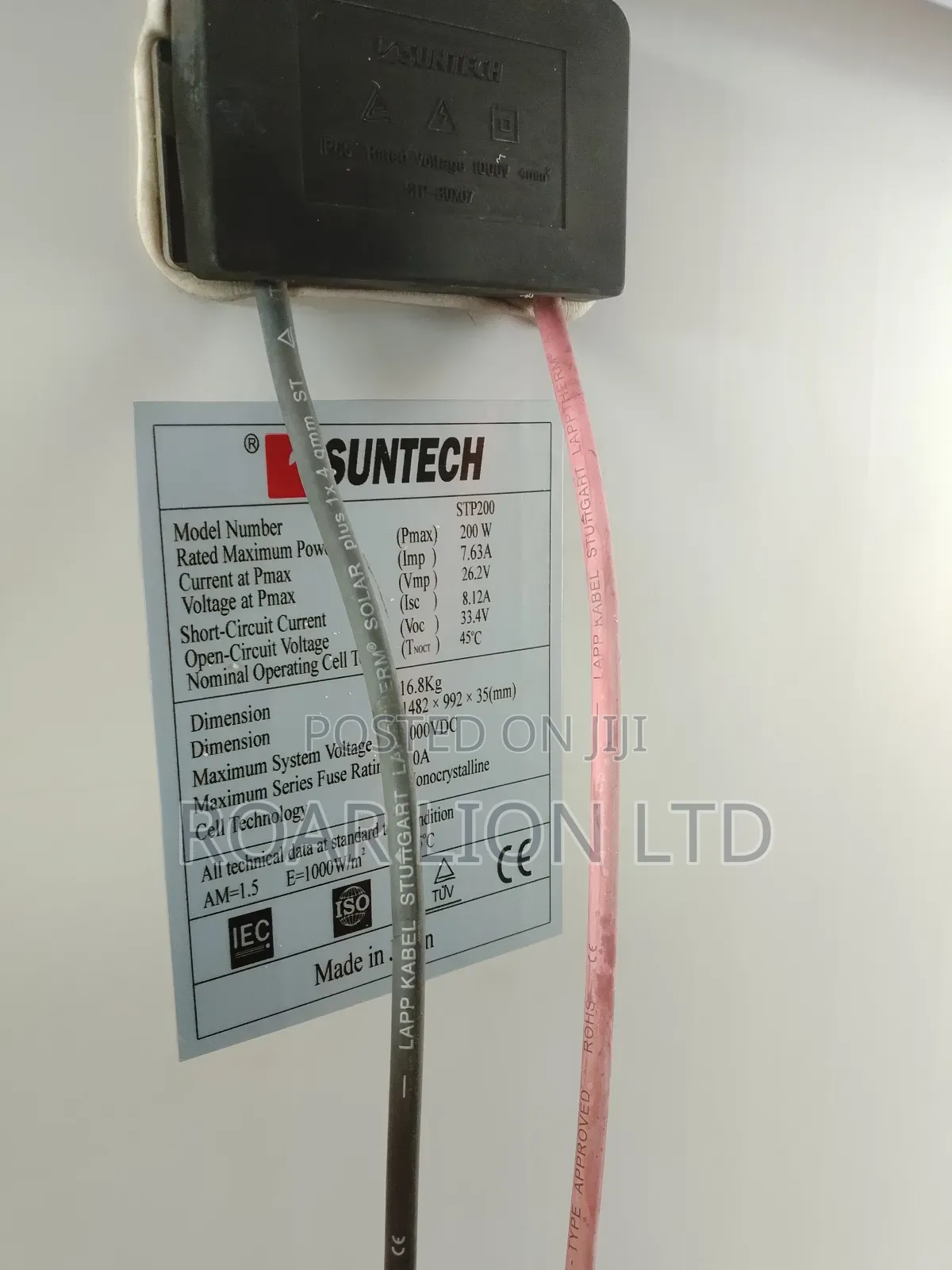 200w Suntech Solar Panels 72cells