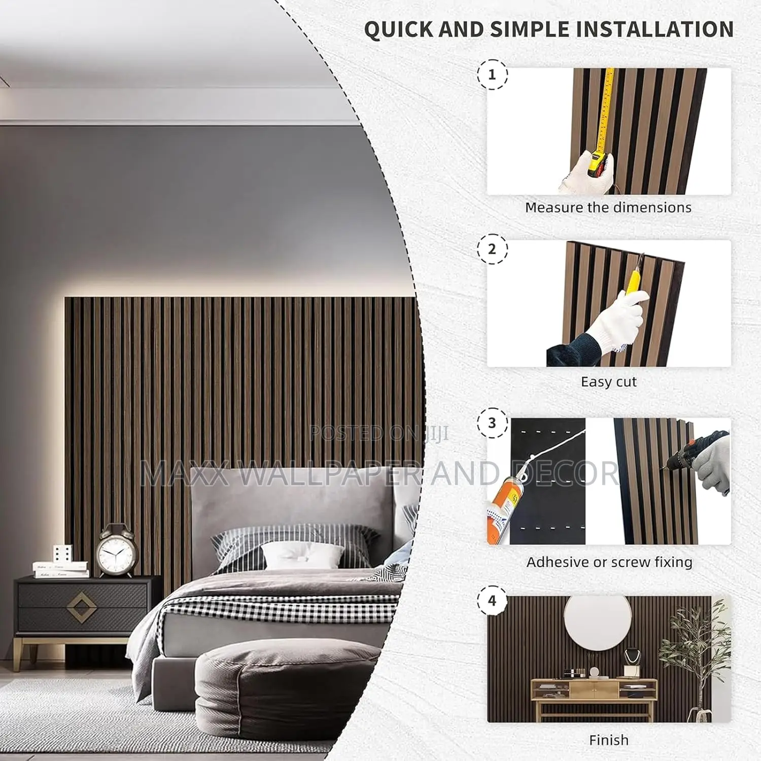 Fluted Panel: Smart Panels. Sophisticated Spaces