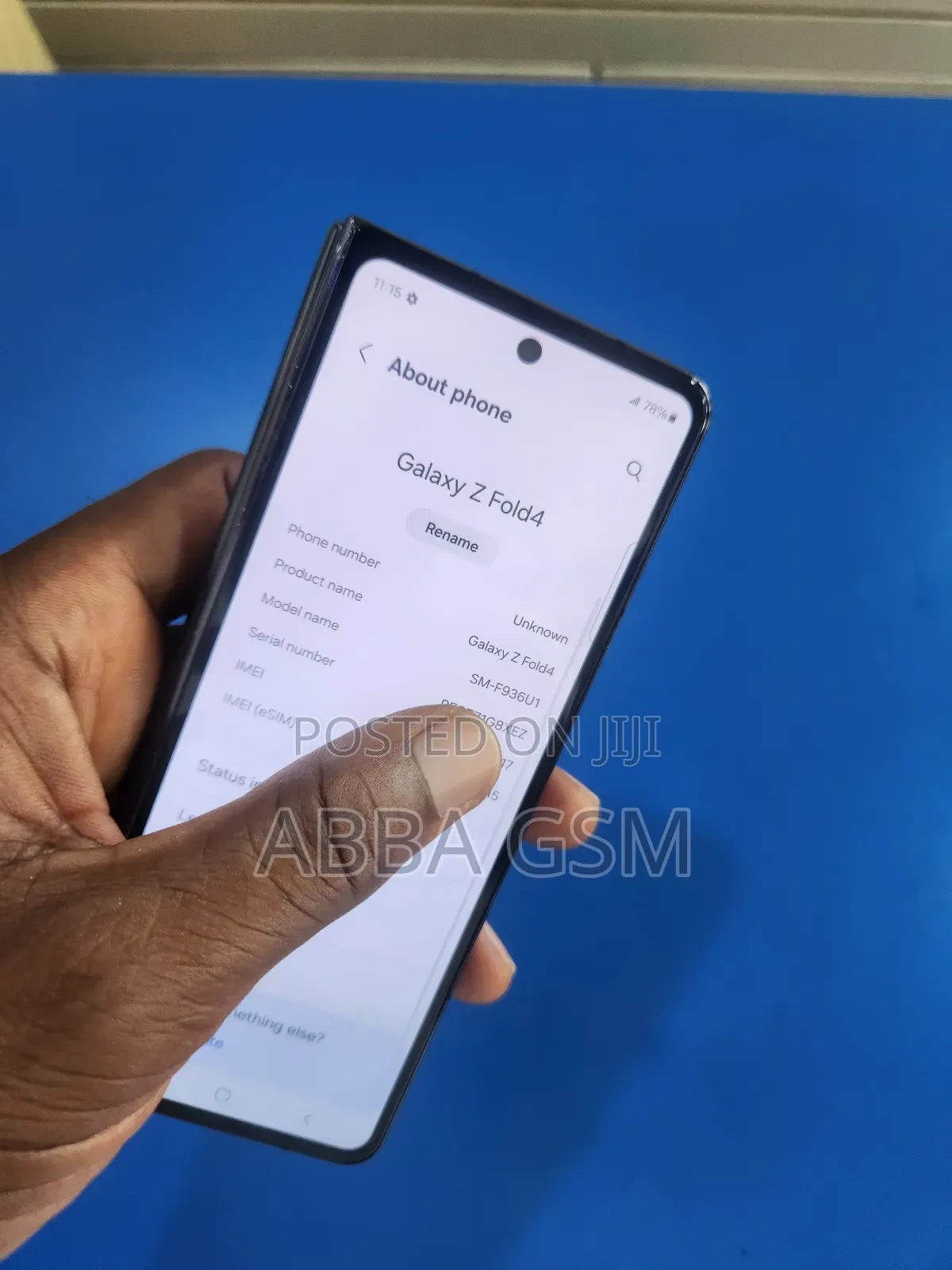 Samsung Galaxy Z Fold4 512 GB Black