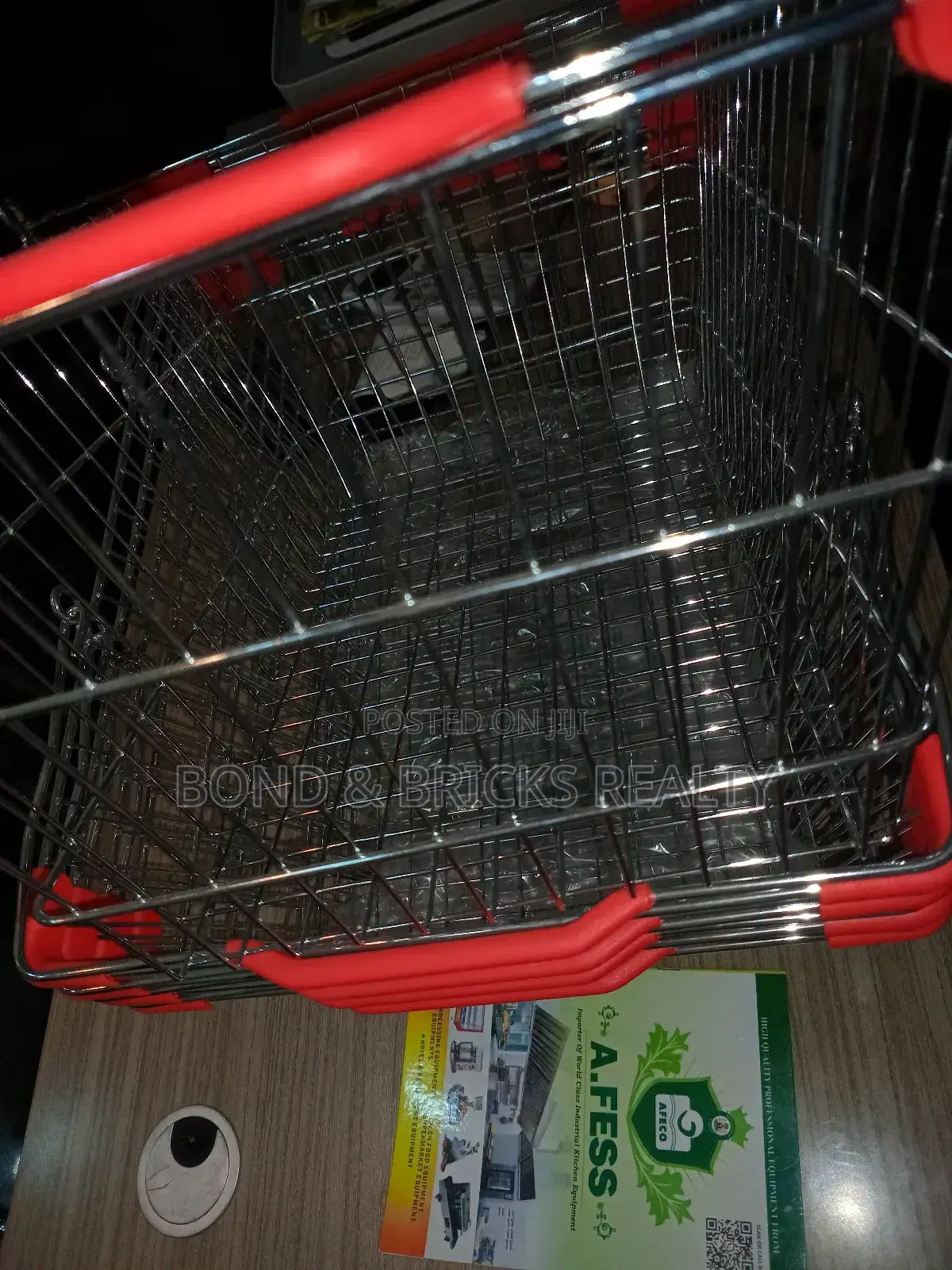 Afess Wire Shopping Hand Basket
