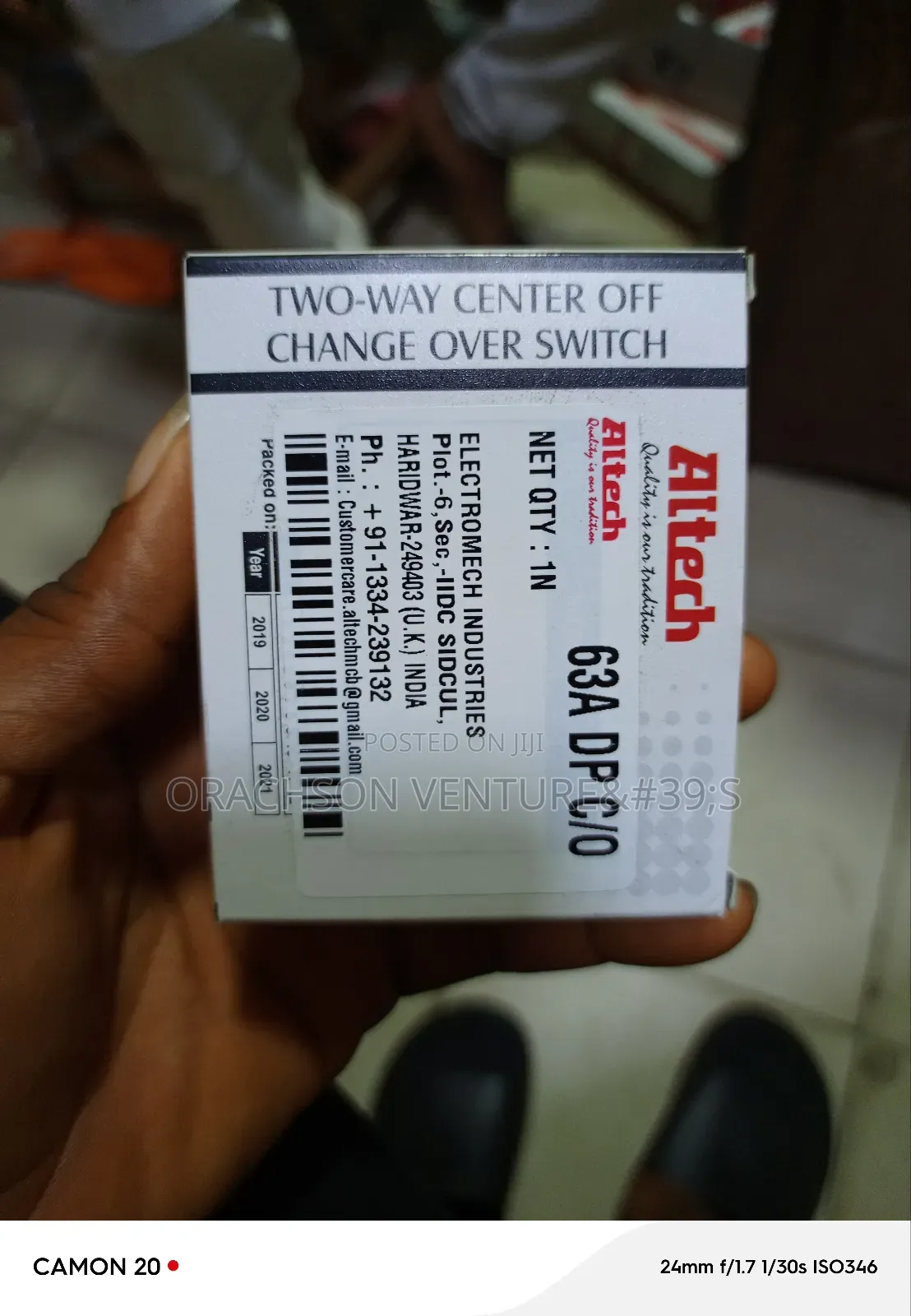 Changeover Breaker 2pole