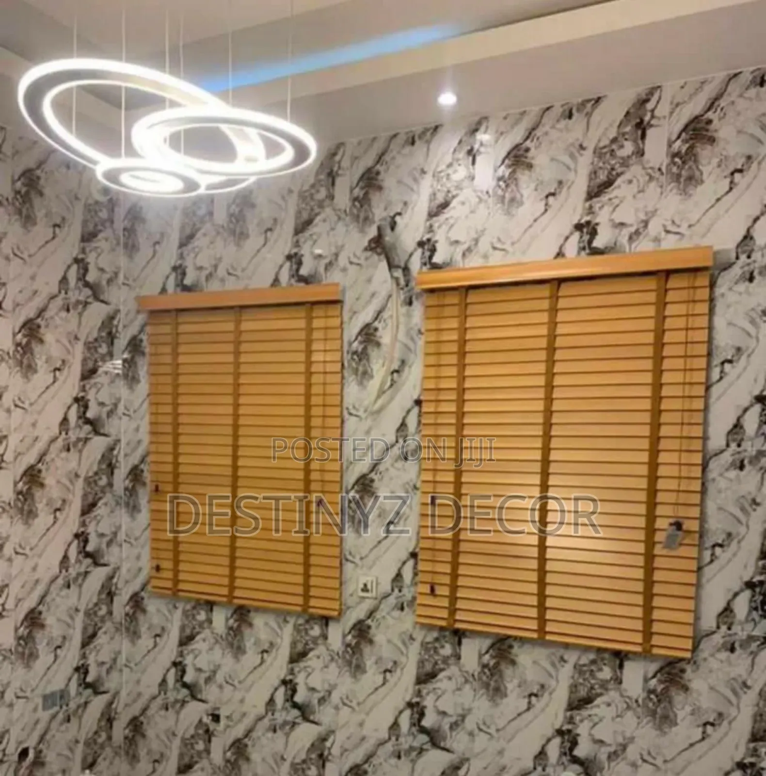 Gradated Wooden Blinds