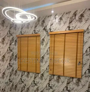 Gradated Wooden Blinds