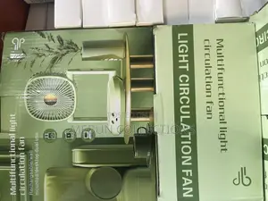 Rechargeable Circular Fan With Light