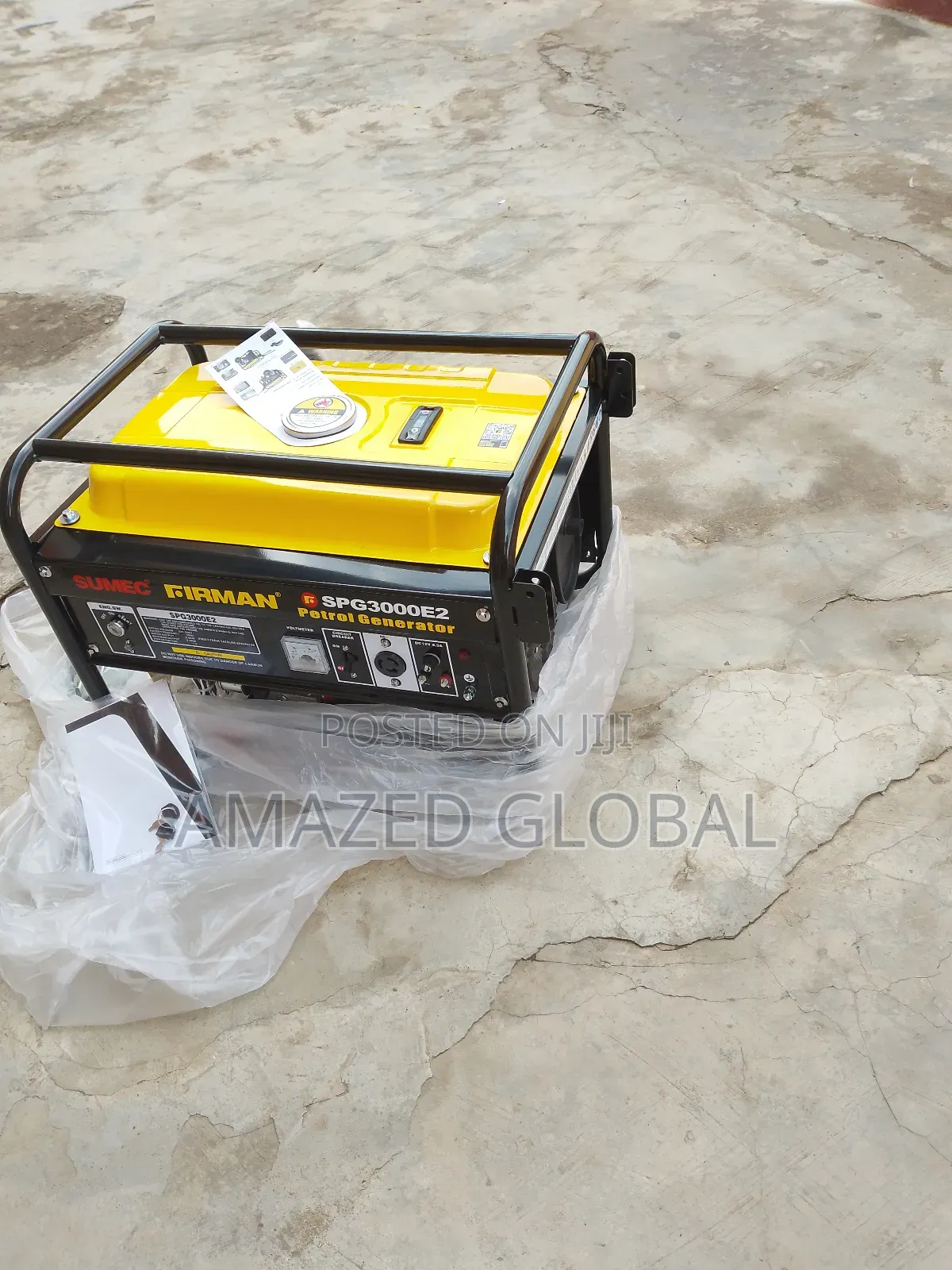 Standard Sumec - Spg3000e2 + 2tyres Automatic Generator Set
