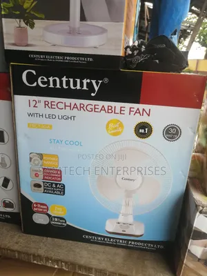 Photo - 12 Inches Rechargeable Fan