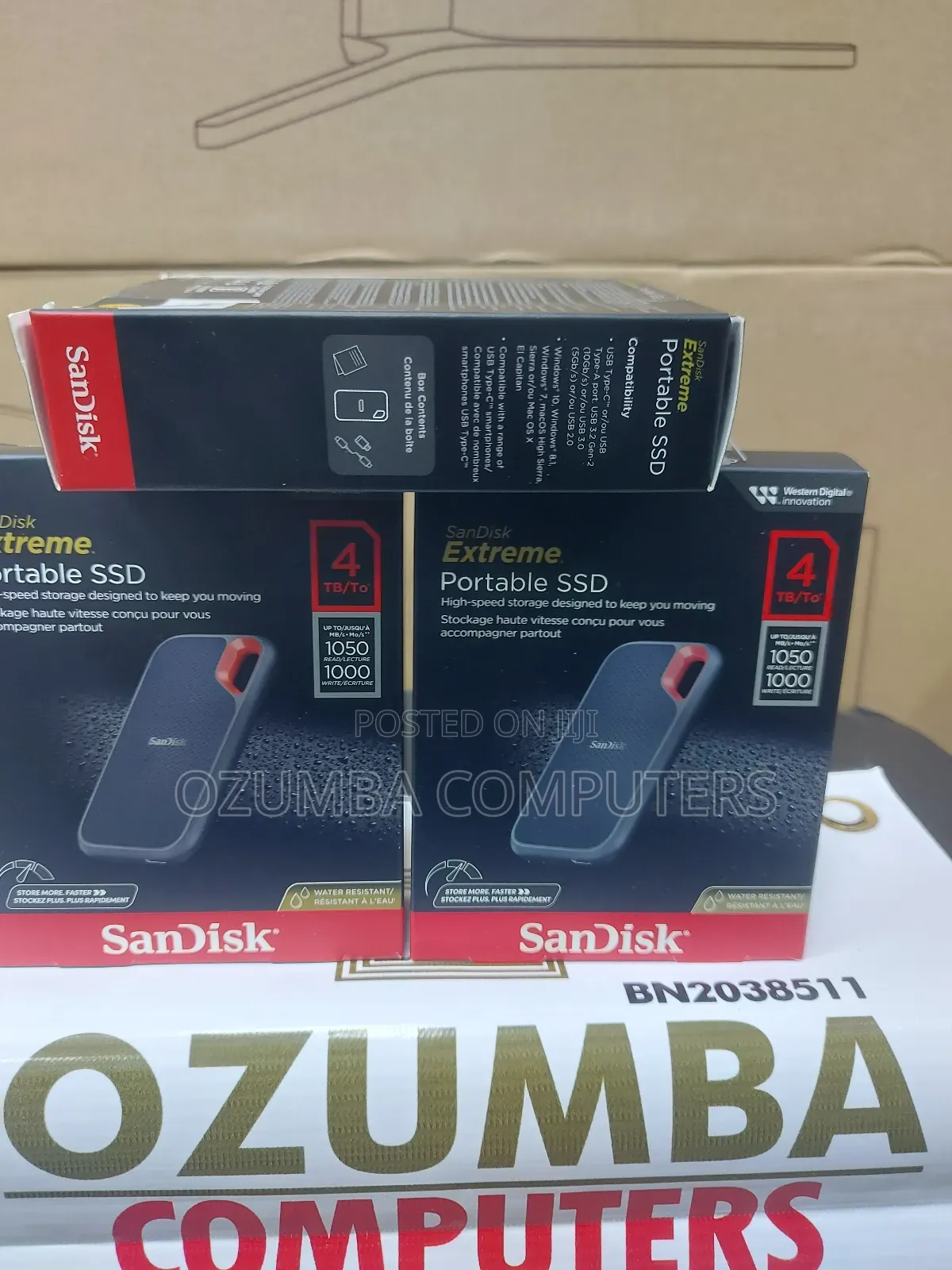 Sandisk 4tb Extreme Portable Ssd