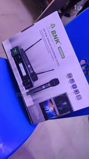Bnk 4000max Uhf Dual Wireless Microphone