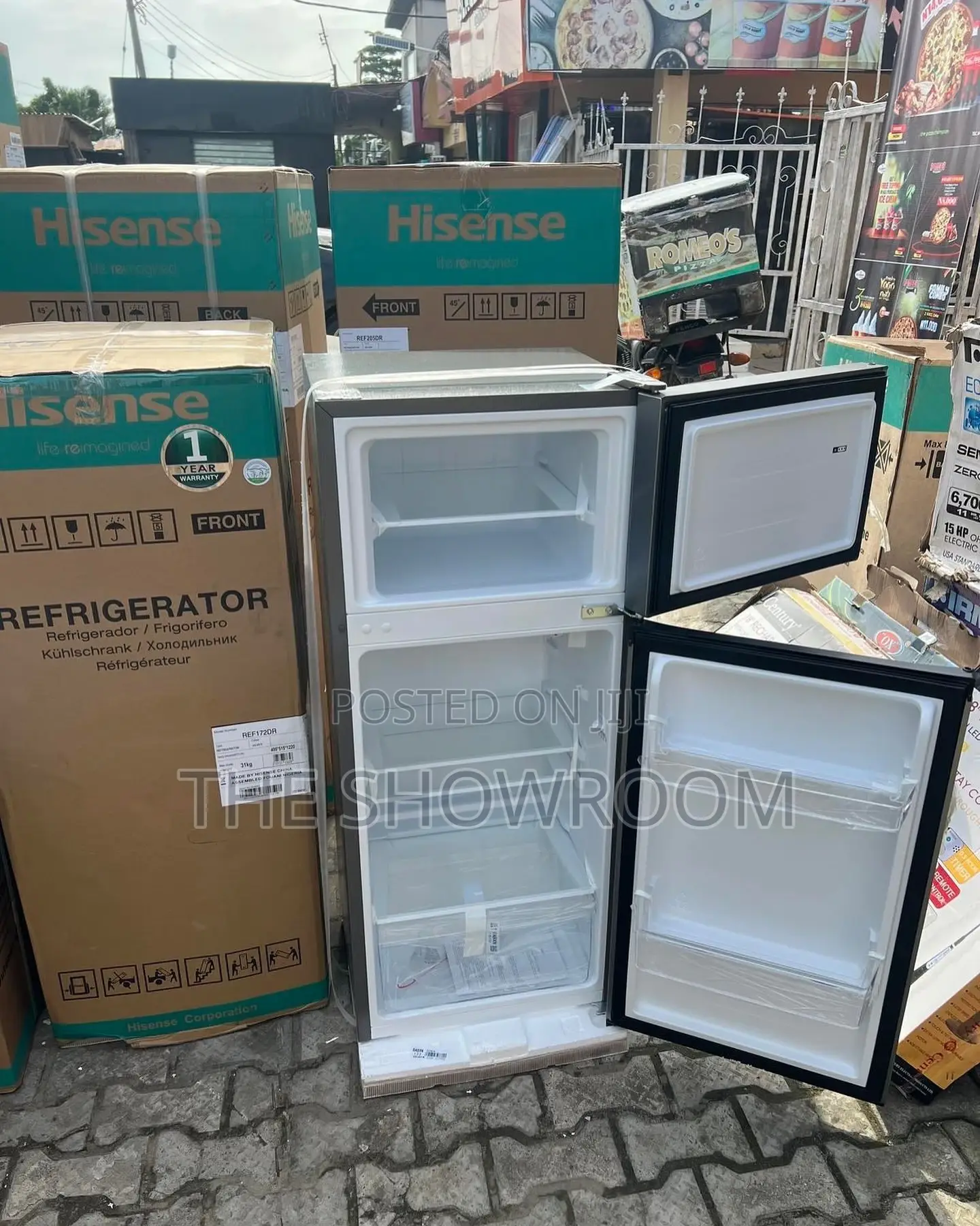 Hisense Ref172dr Double Door Refrigerator