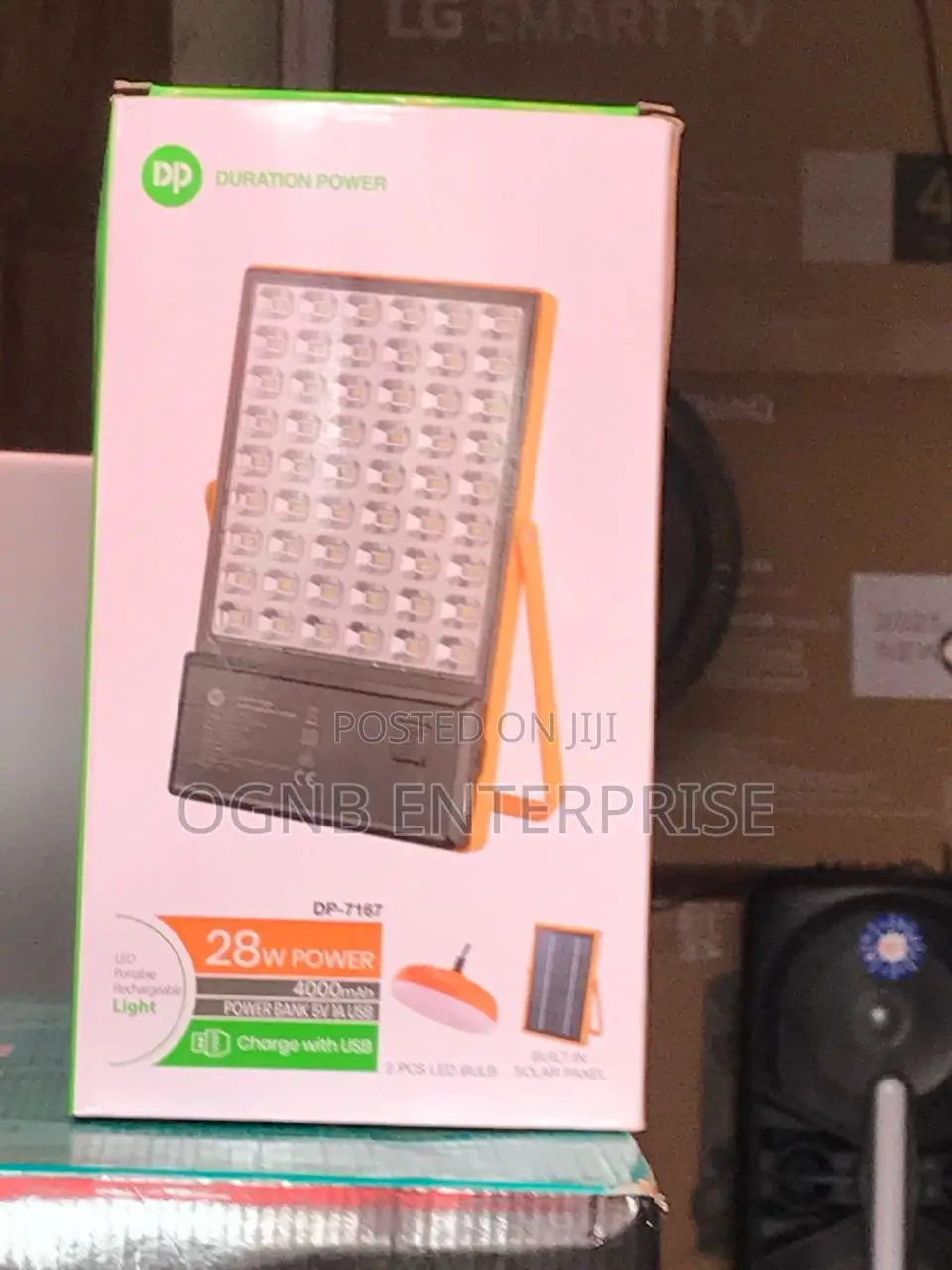 Dp Rechargeable Solar Light