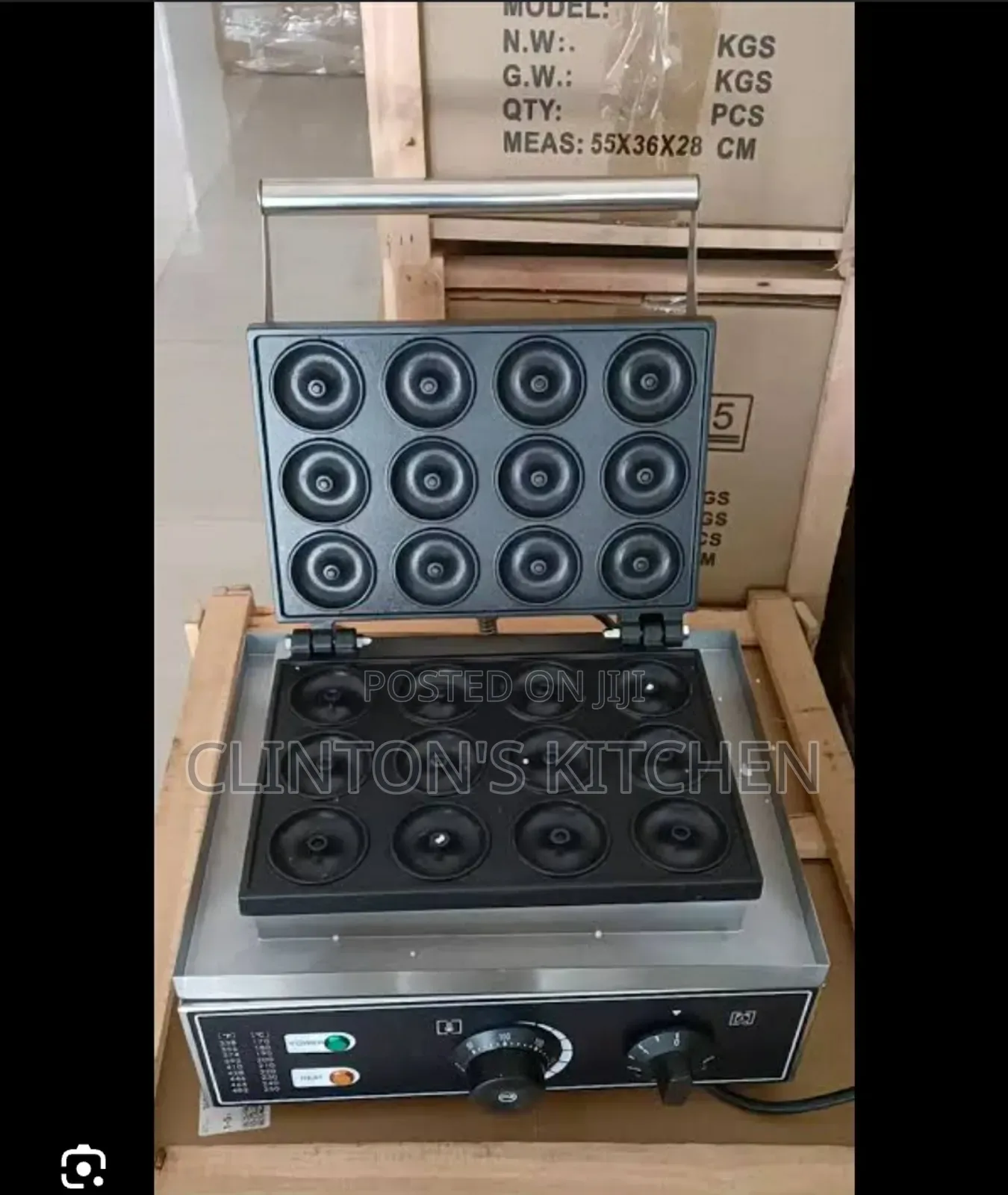 Donut Maker Available From Clinton's Kitchen