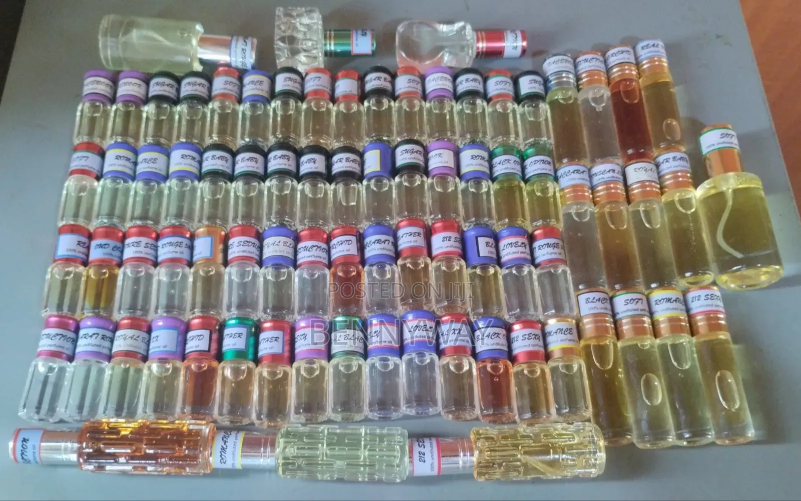 Undiluted Oil Perfumes