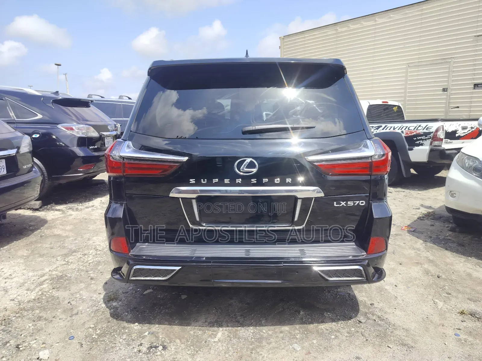 Lexus LX 570 AWD 2017 Black
