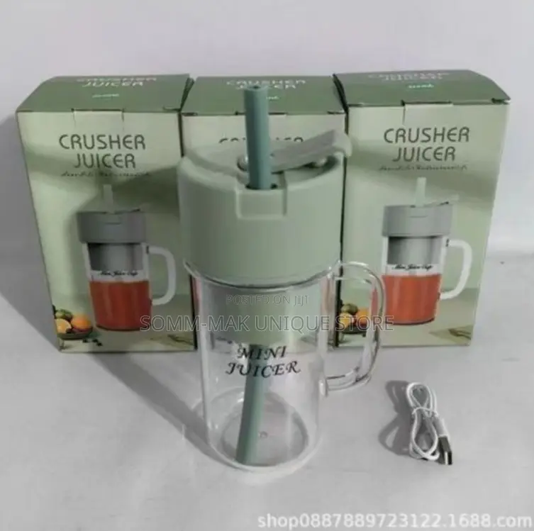 Rechargeable Mini Fruit Crusher for Shakes and Smoothies