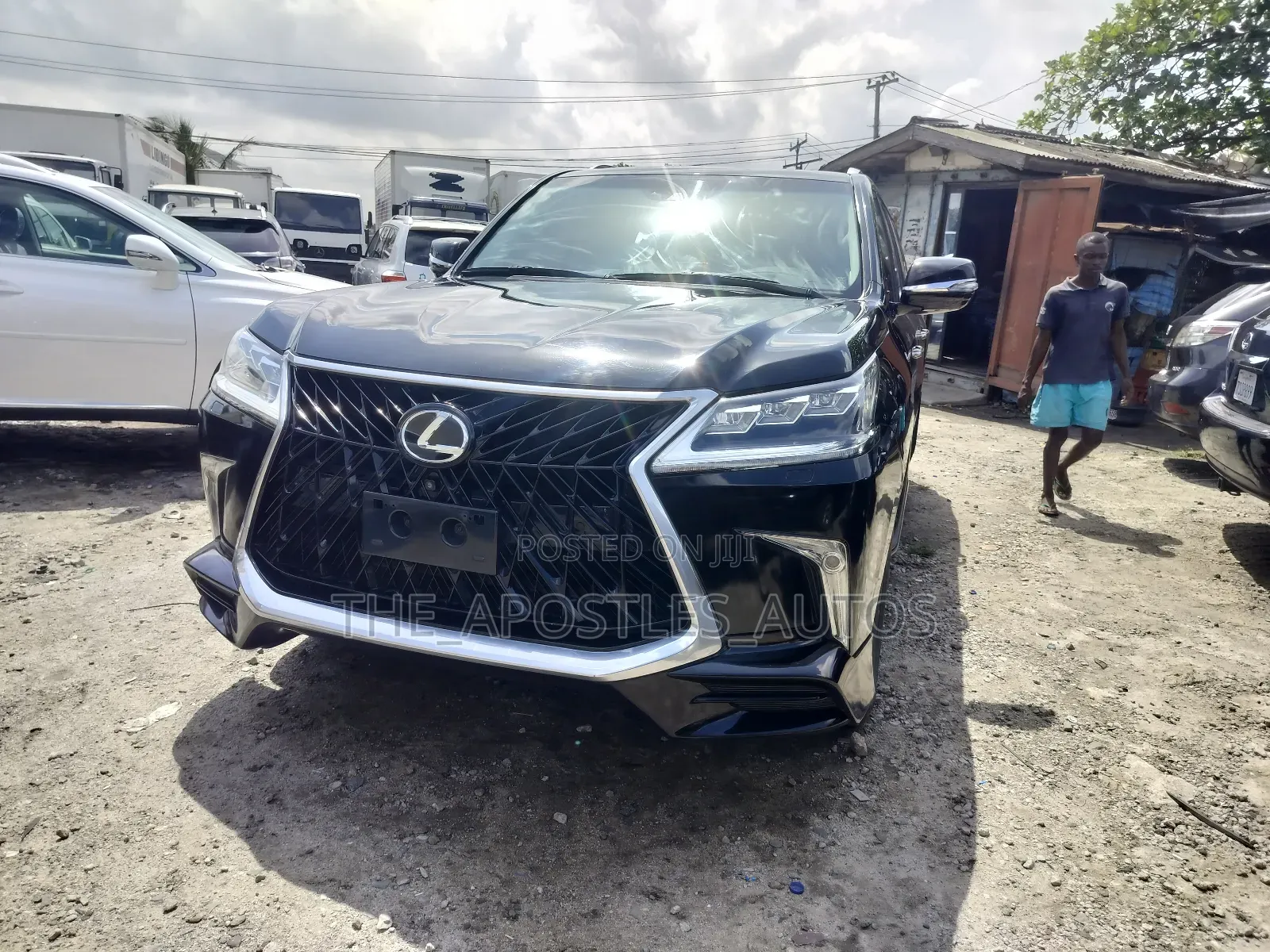 Lexus LX 570 AWD 2017 Black