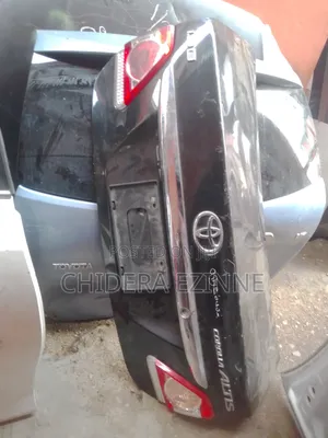Toyota Corolla 2012 Model Boot South Africa Model