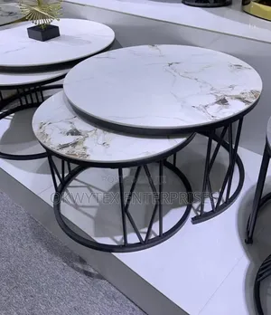 High Quality Italian Center Table With Side Stool
