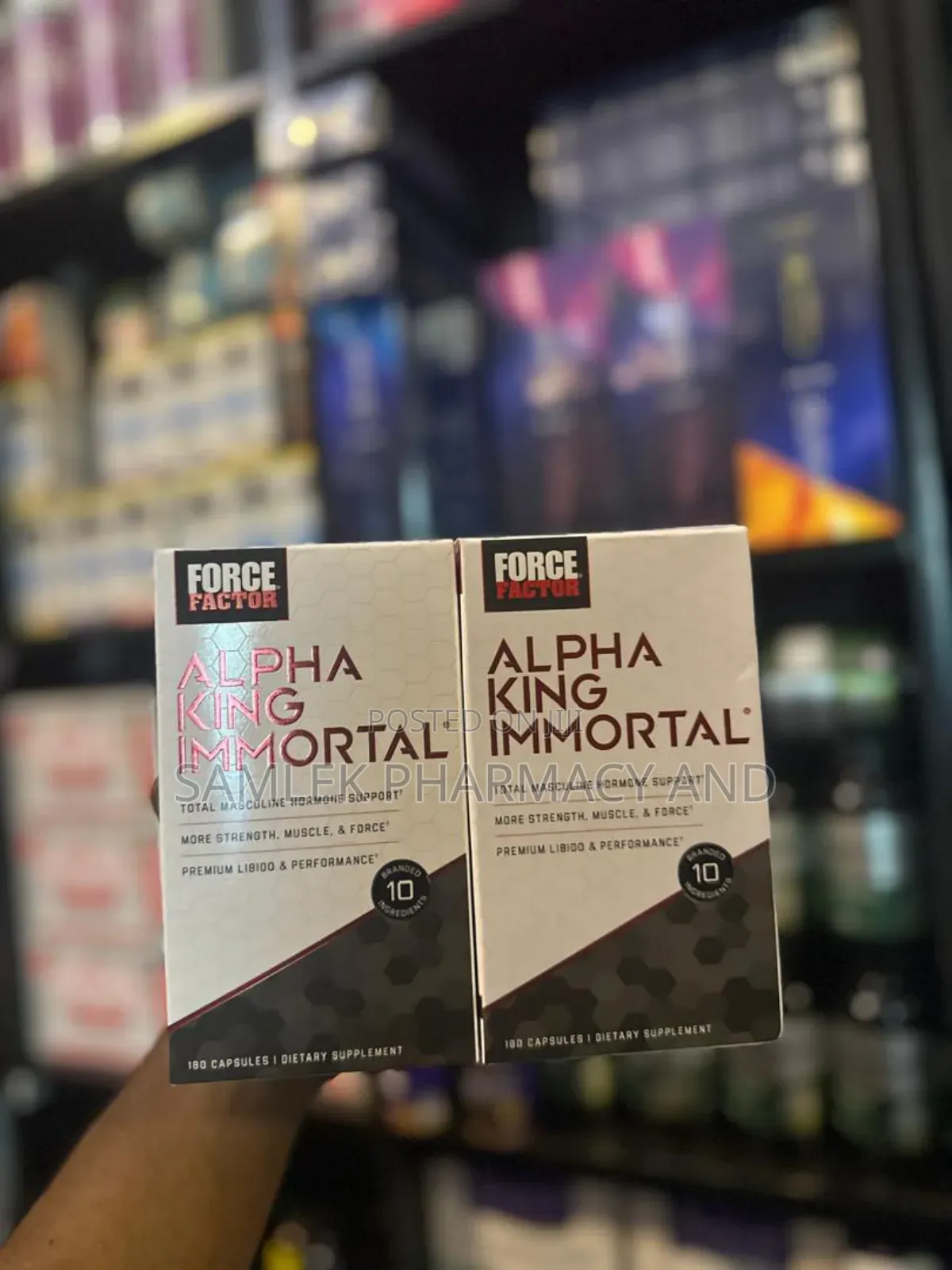 Force Factor Alpha King Immortal Total Testosterone Booster