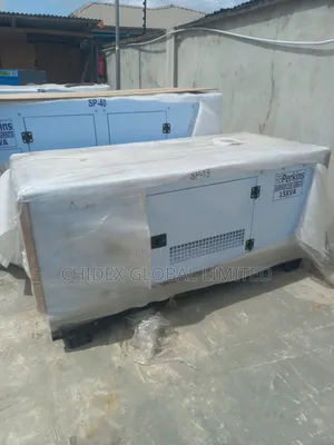 40kva and 15kva Perkins Soundproof Diesel Generator 100%